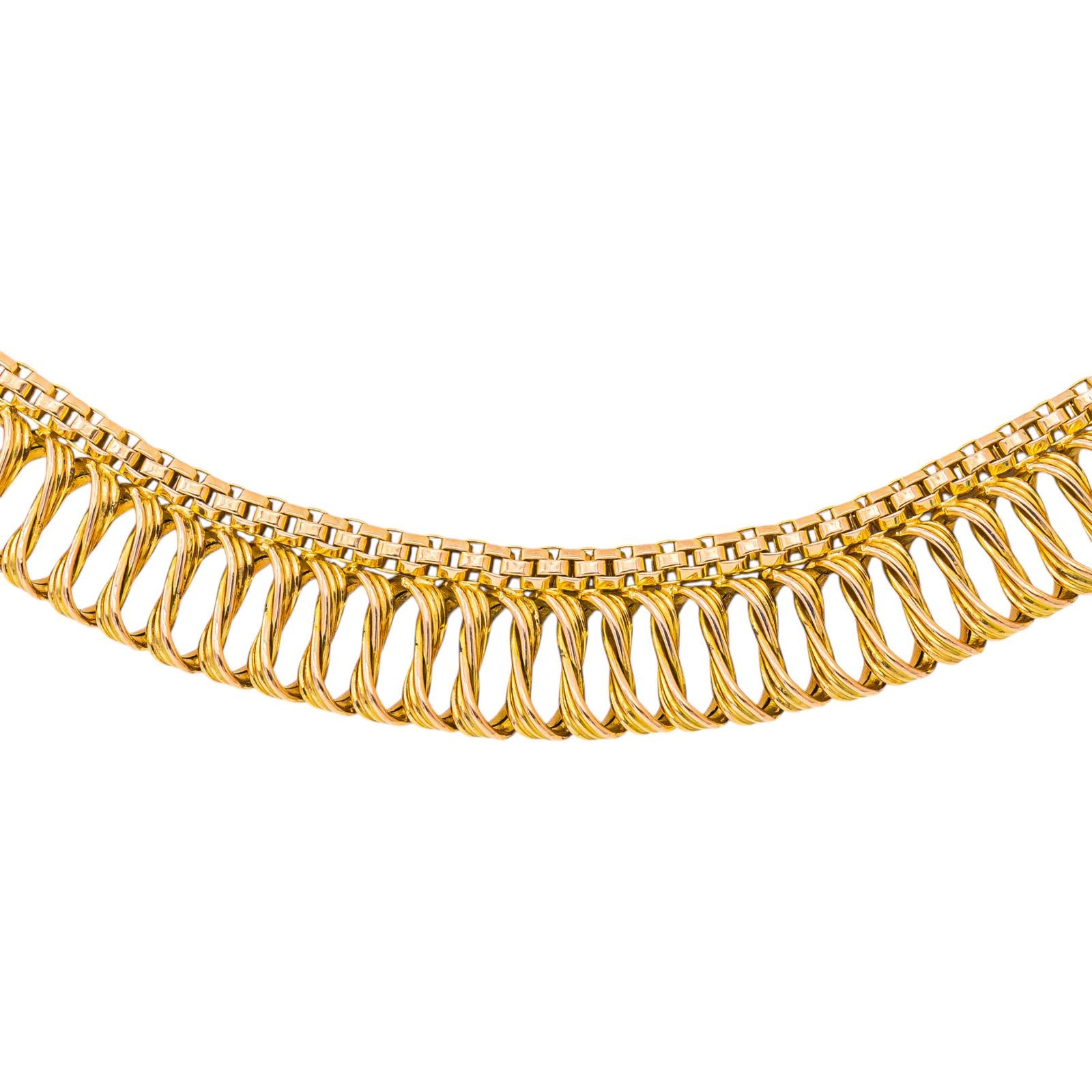 Collier Or jaune
