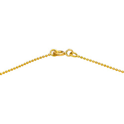 Yellow Gold Ball-Link Necklace