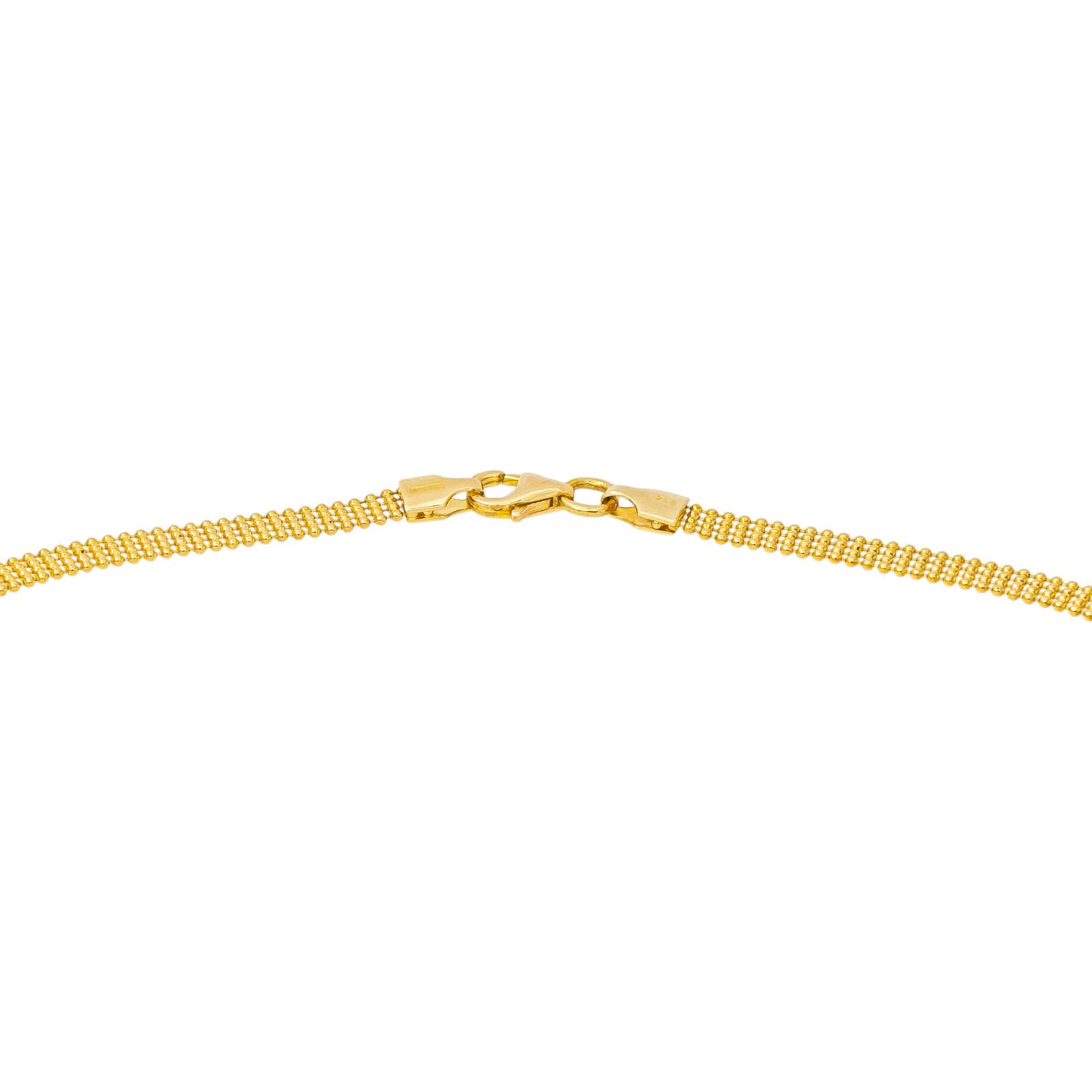 Yellow Gold Ball-Link Necklace