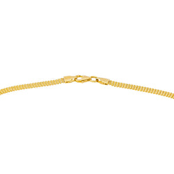 Yellow Gold Ball-Link Necklace