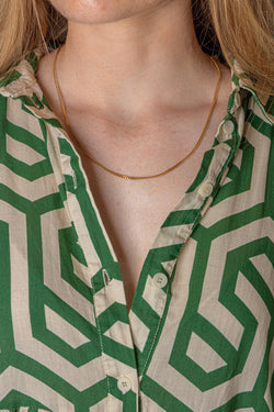 Necklace Curb chain Rose gold