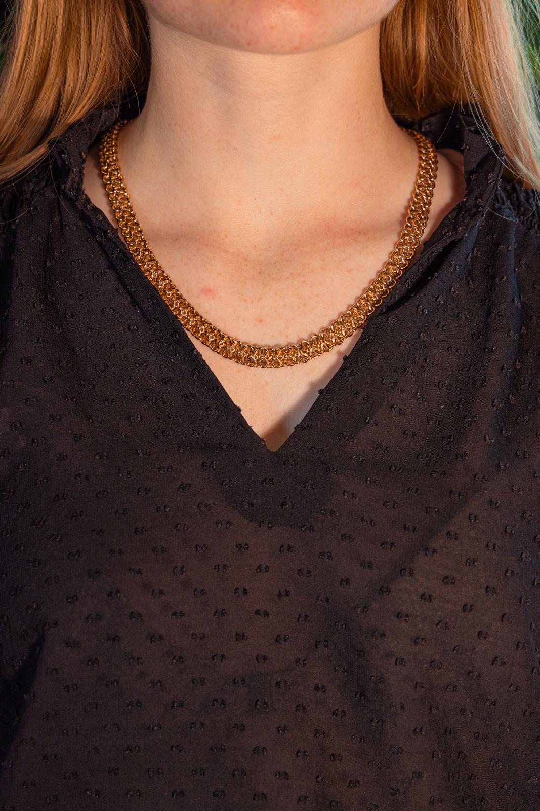 Collier Or rose