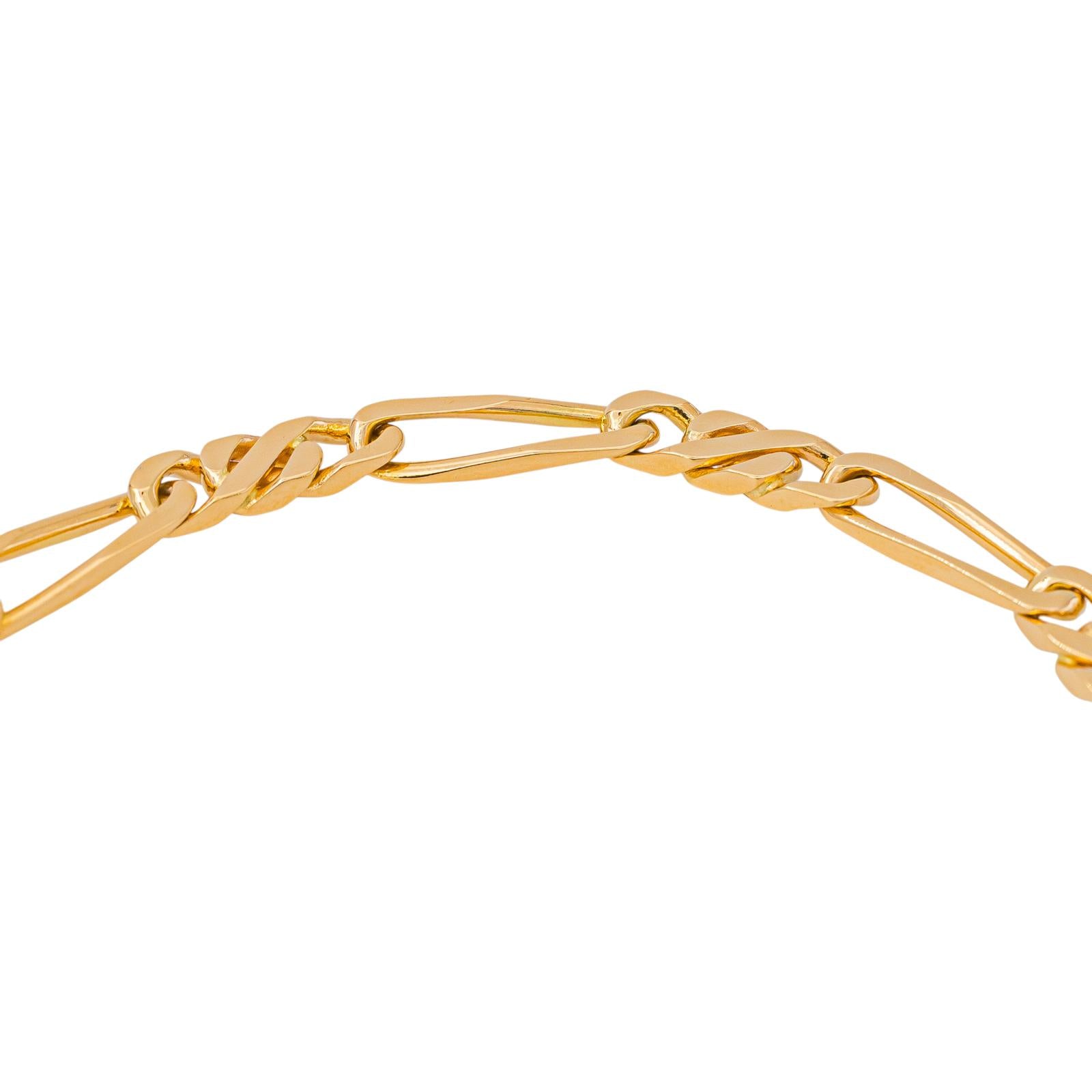 Bracelet Maille cheval Or jaune