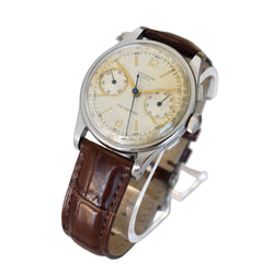 UNIVERSAL GENEVE "Uni-Compax" Steel Watch
