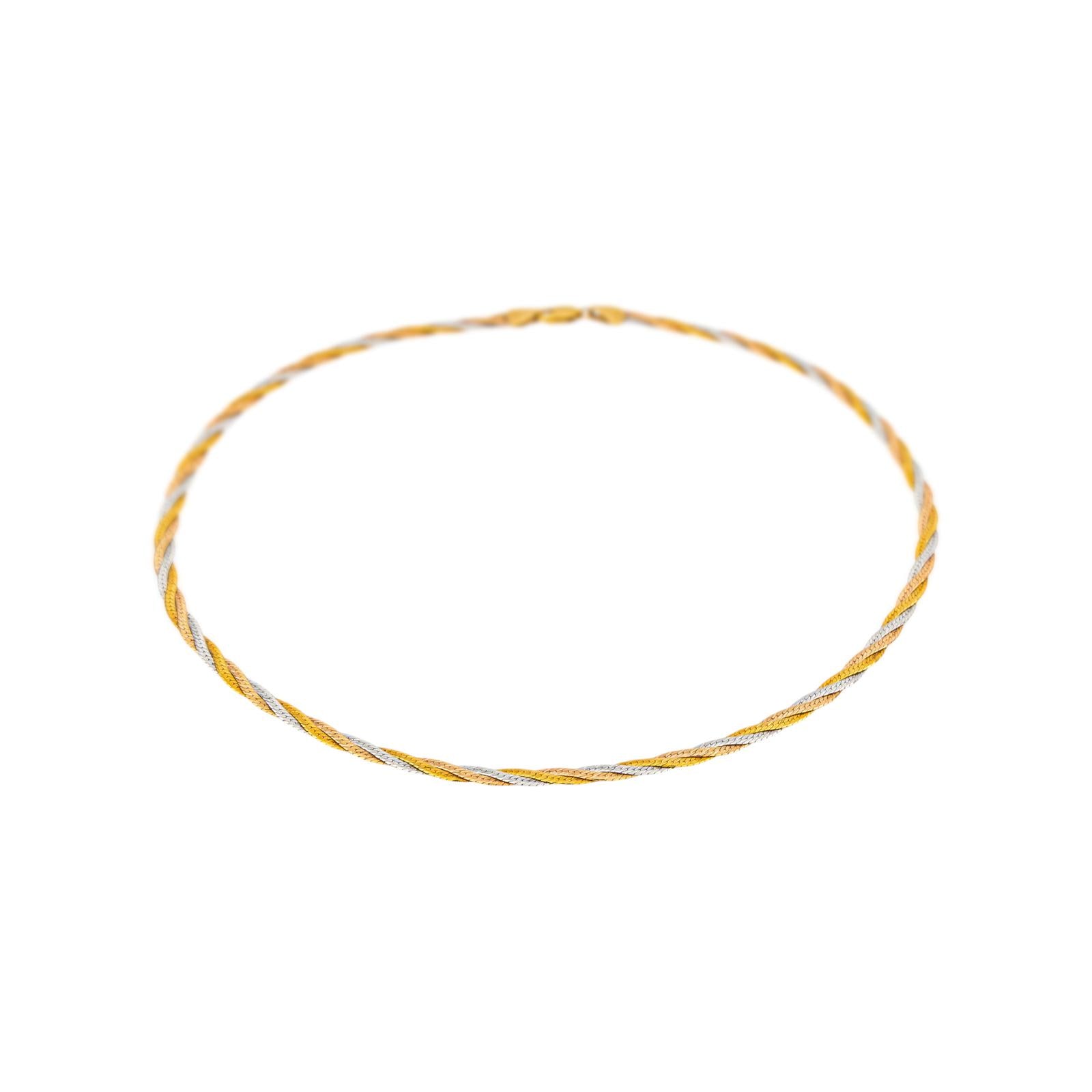 Mirror Link Necklace Rose gold