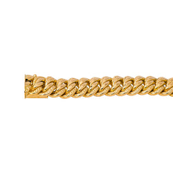 Yellow Gold American Link Bracelet