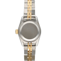 ROLEX "Lady Oyster Perpetual" watch in yellow gold and steel