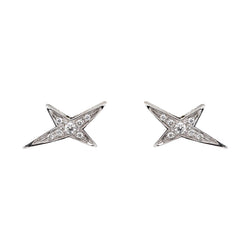 Mauboussin Boucles d'oreilles French Valentine Or blanc Diamant