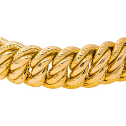Yellow Gold American-Style Link Bracelet
