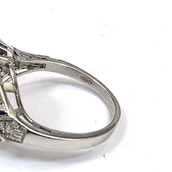 White Gold and Diamond Ring