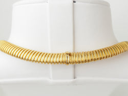 Yellow Gold Tubogas Necklace