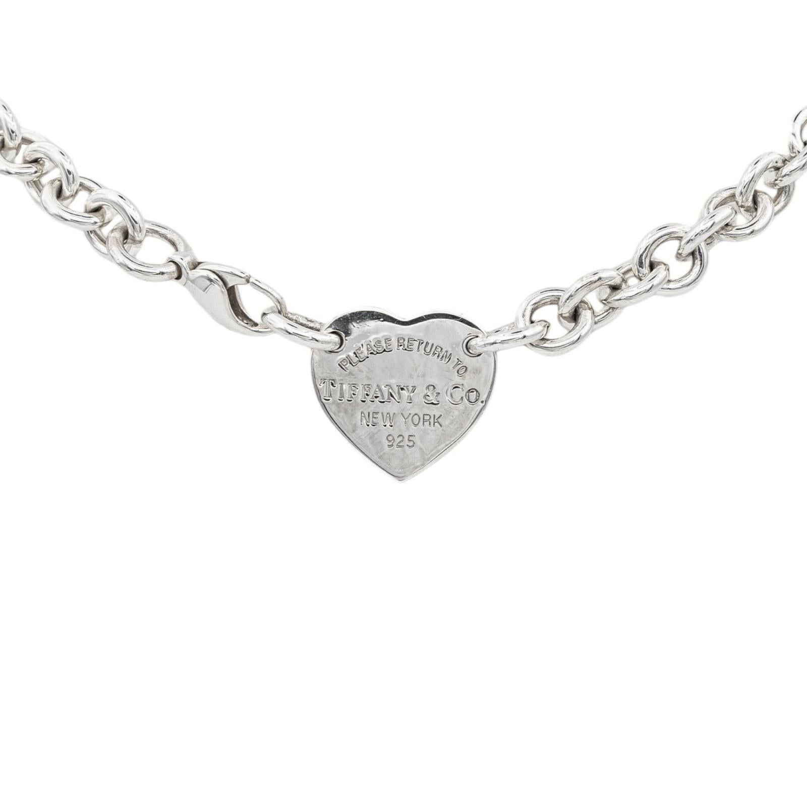 Tiffany & Co. "Return to Tiffany" Silver Necklace