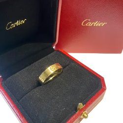 CARTIER LOVE CLASSIC 18K Gold Ring (SIZE 61)