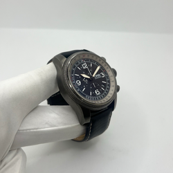 ORIS "Big Crown X1 Calculator" Watch in Steel and Leather