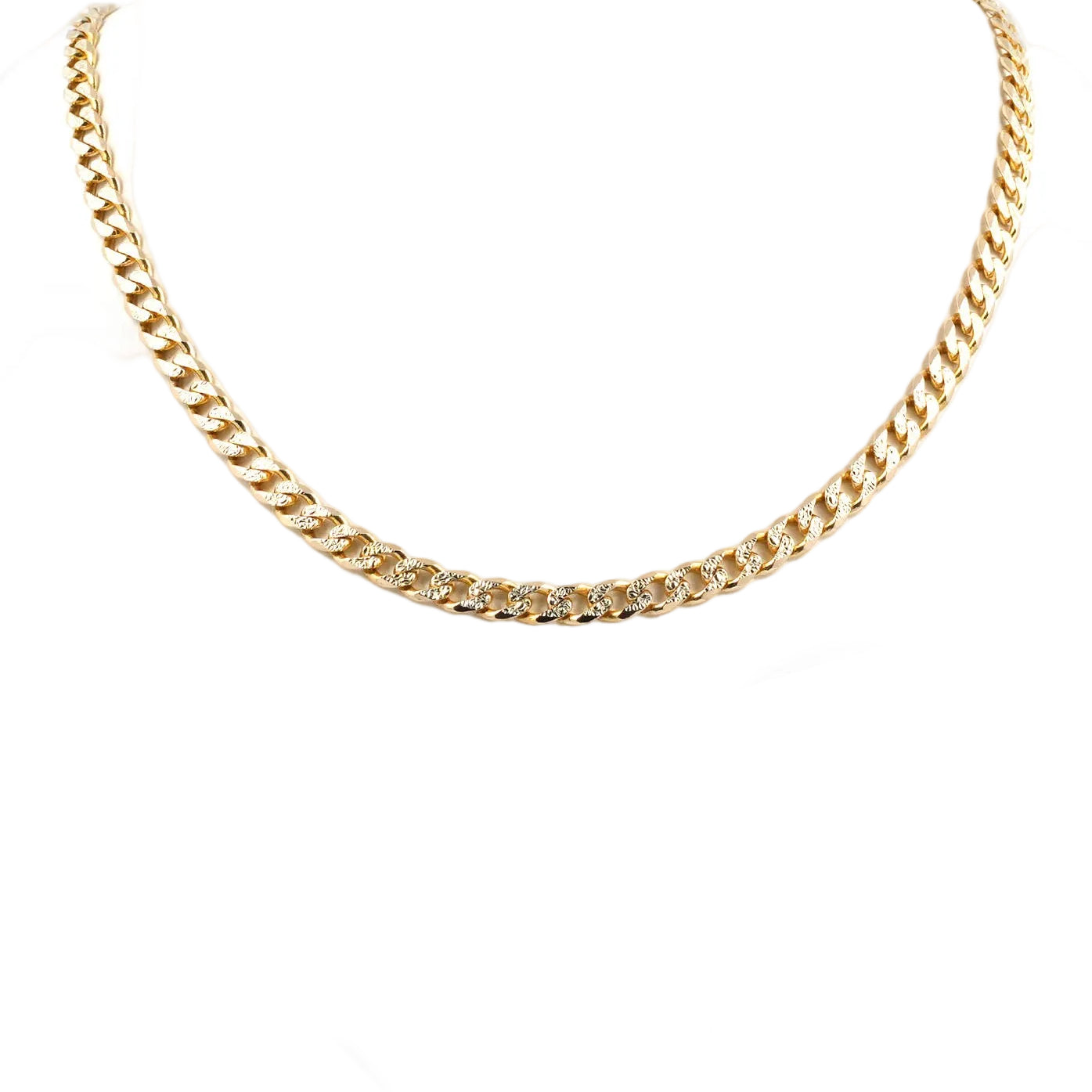 Yellow Gold Link Necklace