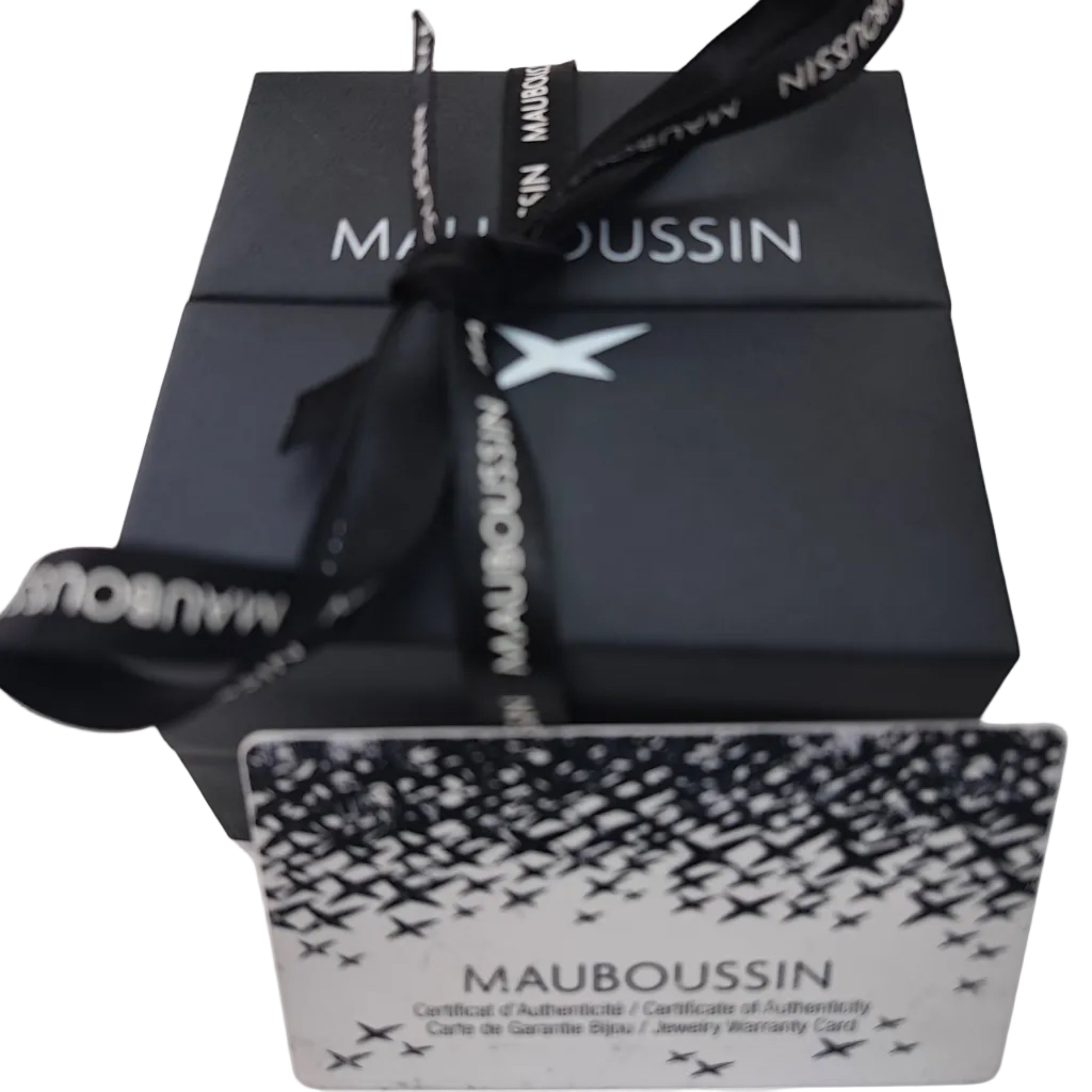 Ring Alliance MAUBOUSSIN "Passion & Fashion" in white gold and diamonds