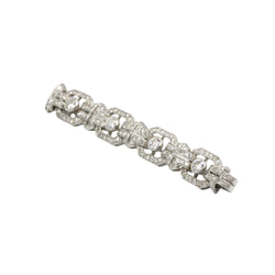 Brooch made of white gold, Platinum, and Diamonds