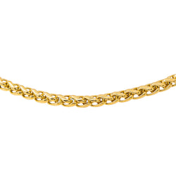 Yellow gold necklace