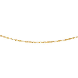 Yellow Gold Nautical Link Necklace