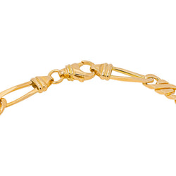 Yellow Gold Horse-Link Bracelet