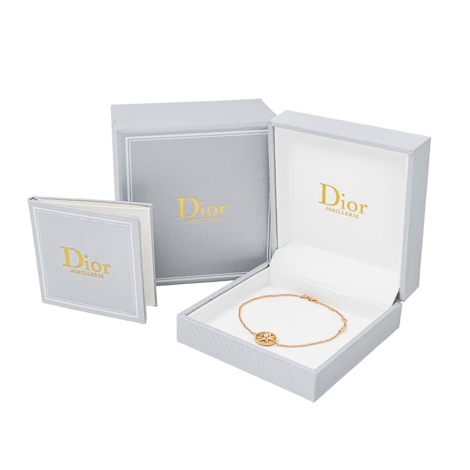 Dior Rose des Vents Bracelet in Rose gold with Diamonds