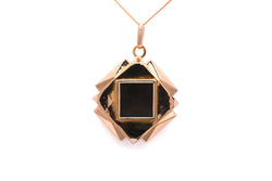 Pendentif en or rose