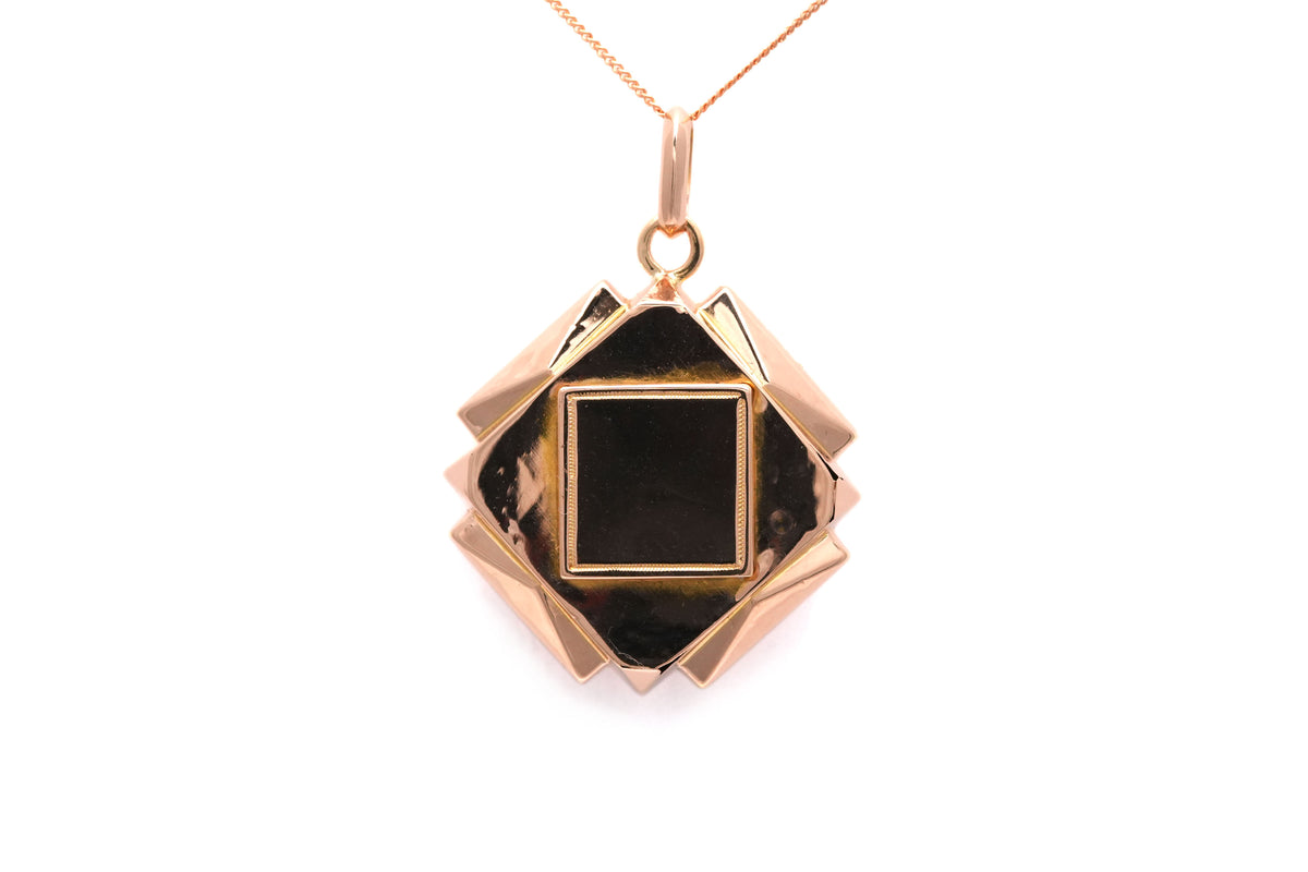 Pendentif en or rose