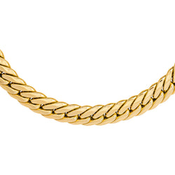 Yellow Gold English Link Bracelet