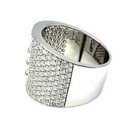 MESSIKA "Move Joaillerie Pave" Ring in white gold and diamonds