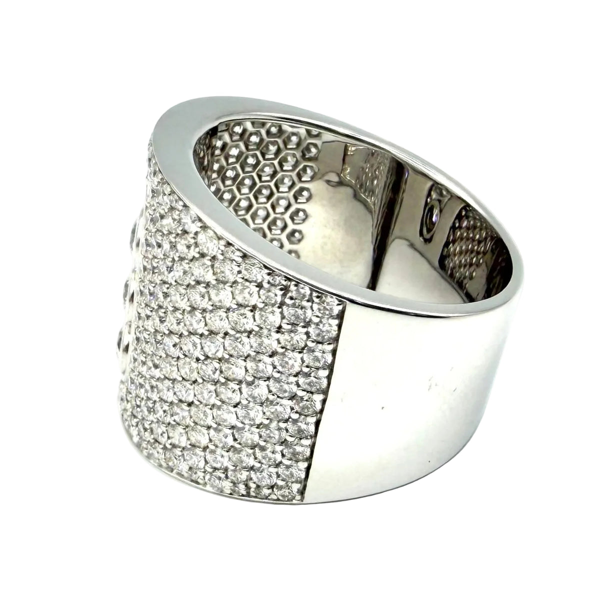 MESSIKA "Move Joaillerie Pave" Ring in white gold and diamonds