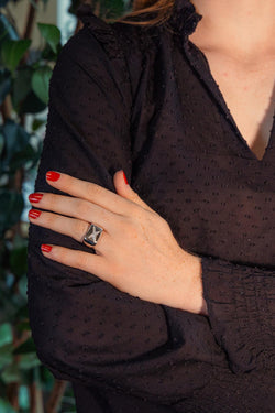 Mauboussin Bague Etoile Divine Or blanc