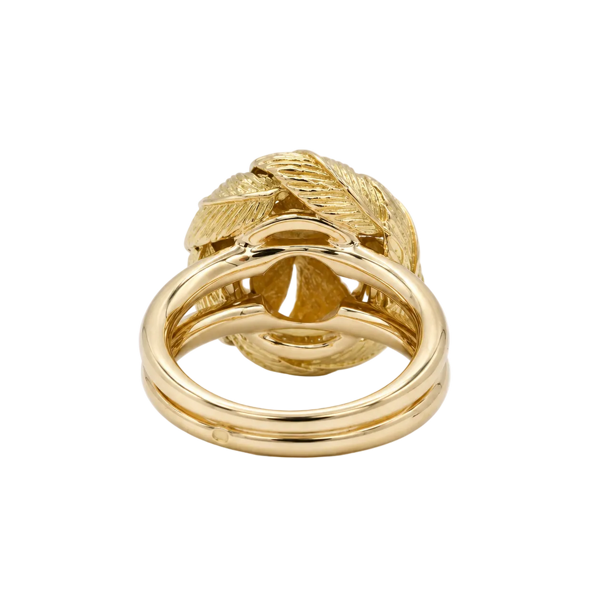 Yellow Gold and Diamond Cocktail Ring