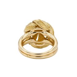 Yellow Gold and Diamond Cocktail Ring
