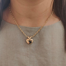 CHAUMET "Liens" Pendant Necklace in yellow gold