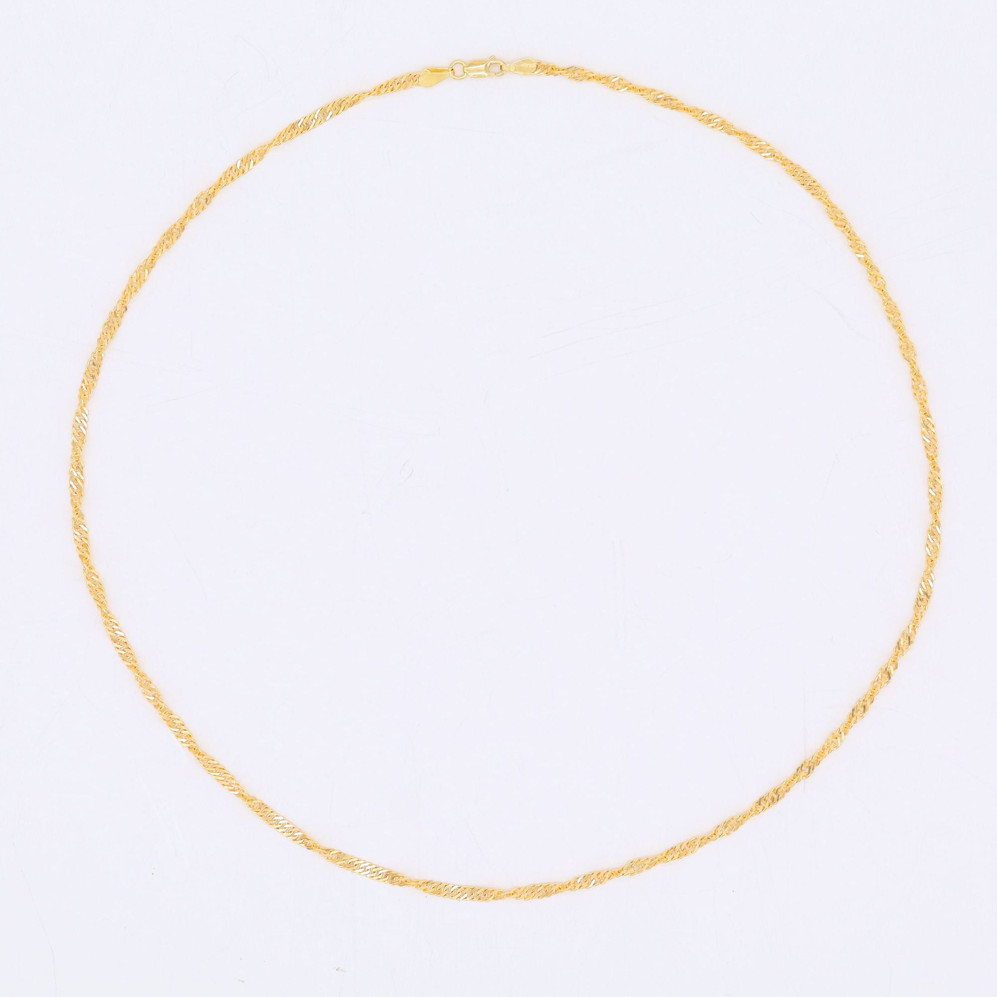 Collier Chaîne en or jaune