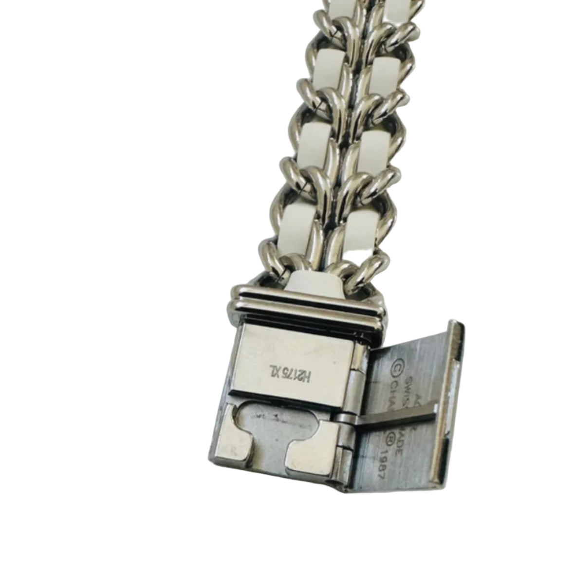 Watch Chanel Première in steel and leather XXL