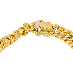 Yellow Gold American Link Bracelet