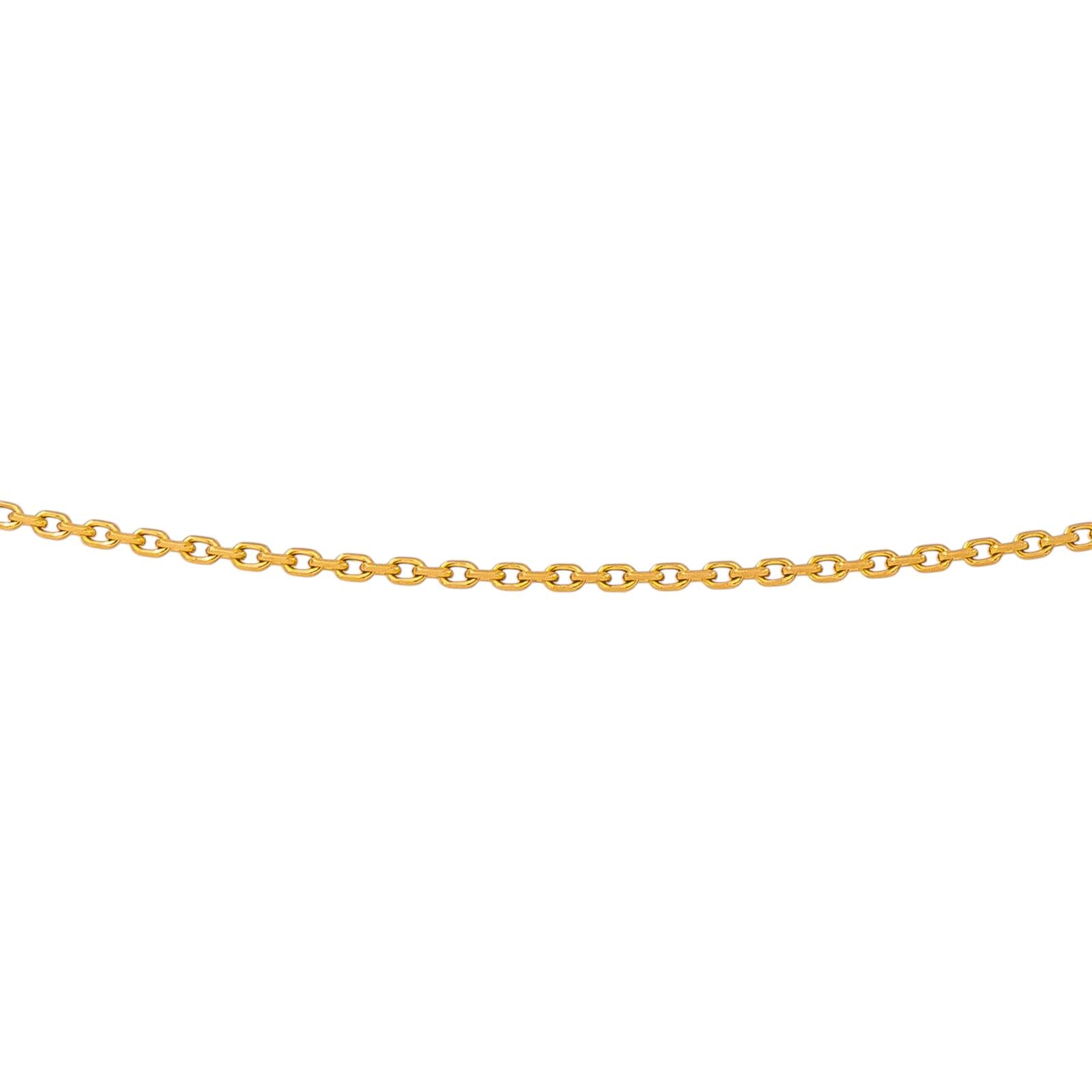 Yellow Gold Forçat Link Necklace