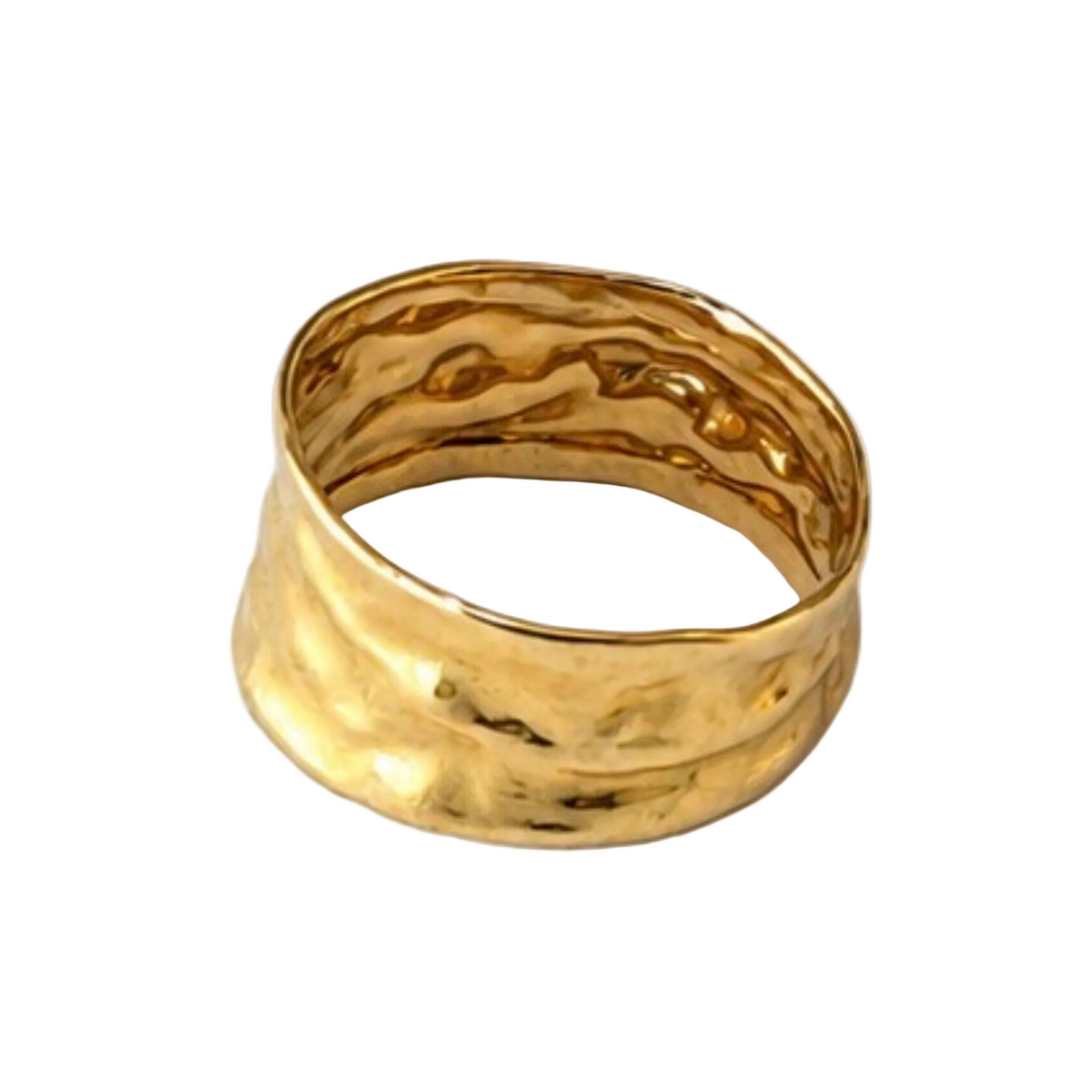 Yellow Gold Bandeau Ring