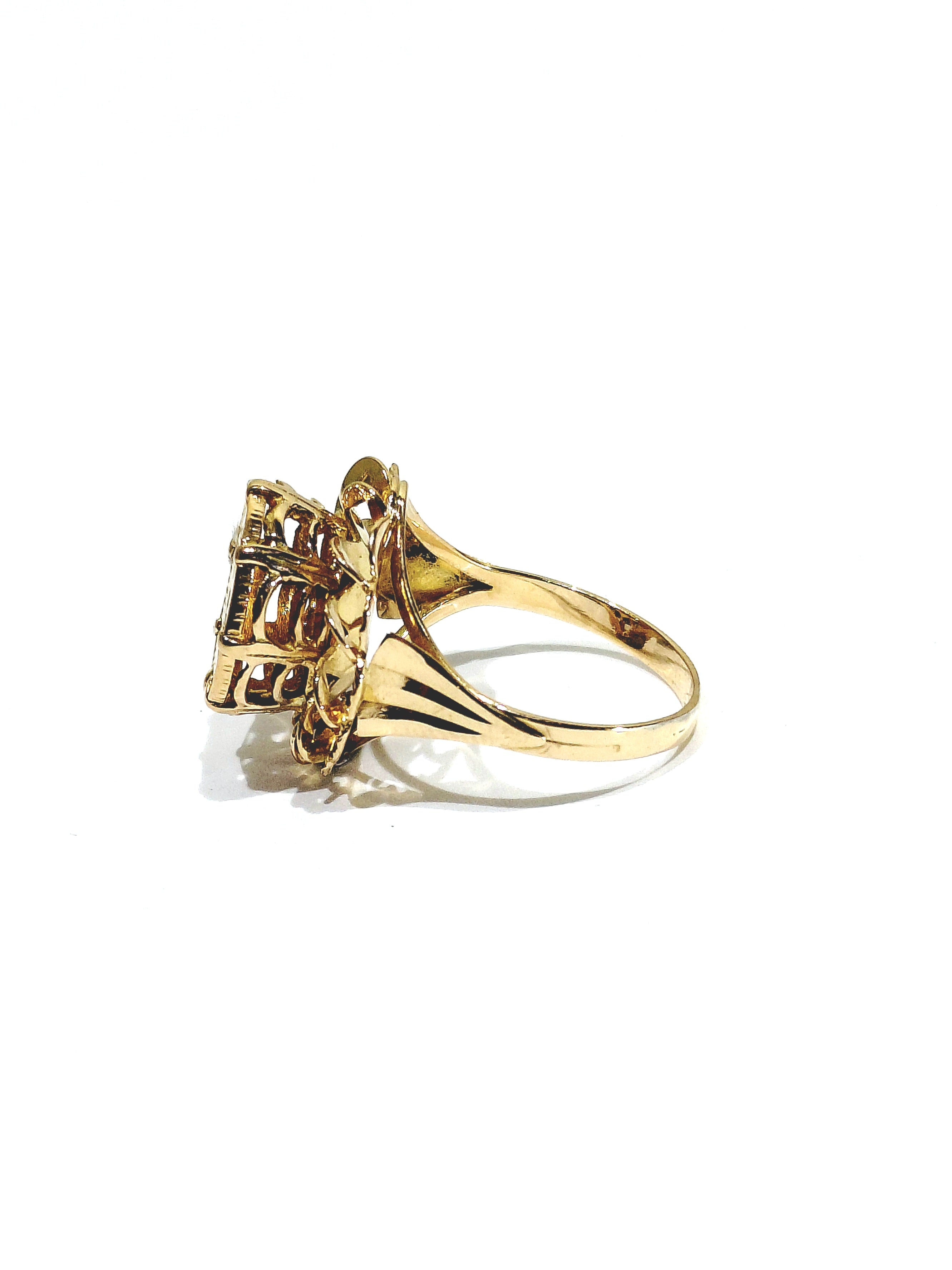 Bague en or jaune