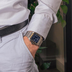 Montre CARTIER Santos en acier