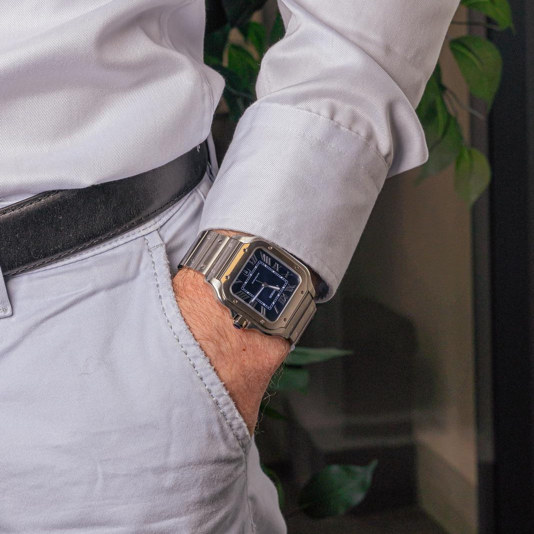 Montre CARTIER Santos en acier