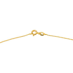 Yellow gold Sapphire Necklace