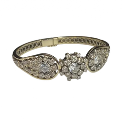 White Gold and Diamond Bracelet