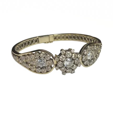 White Gold and Diamond Bracelet
