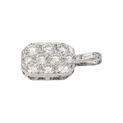Pendant  White gold  Diamond