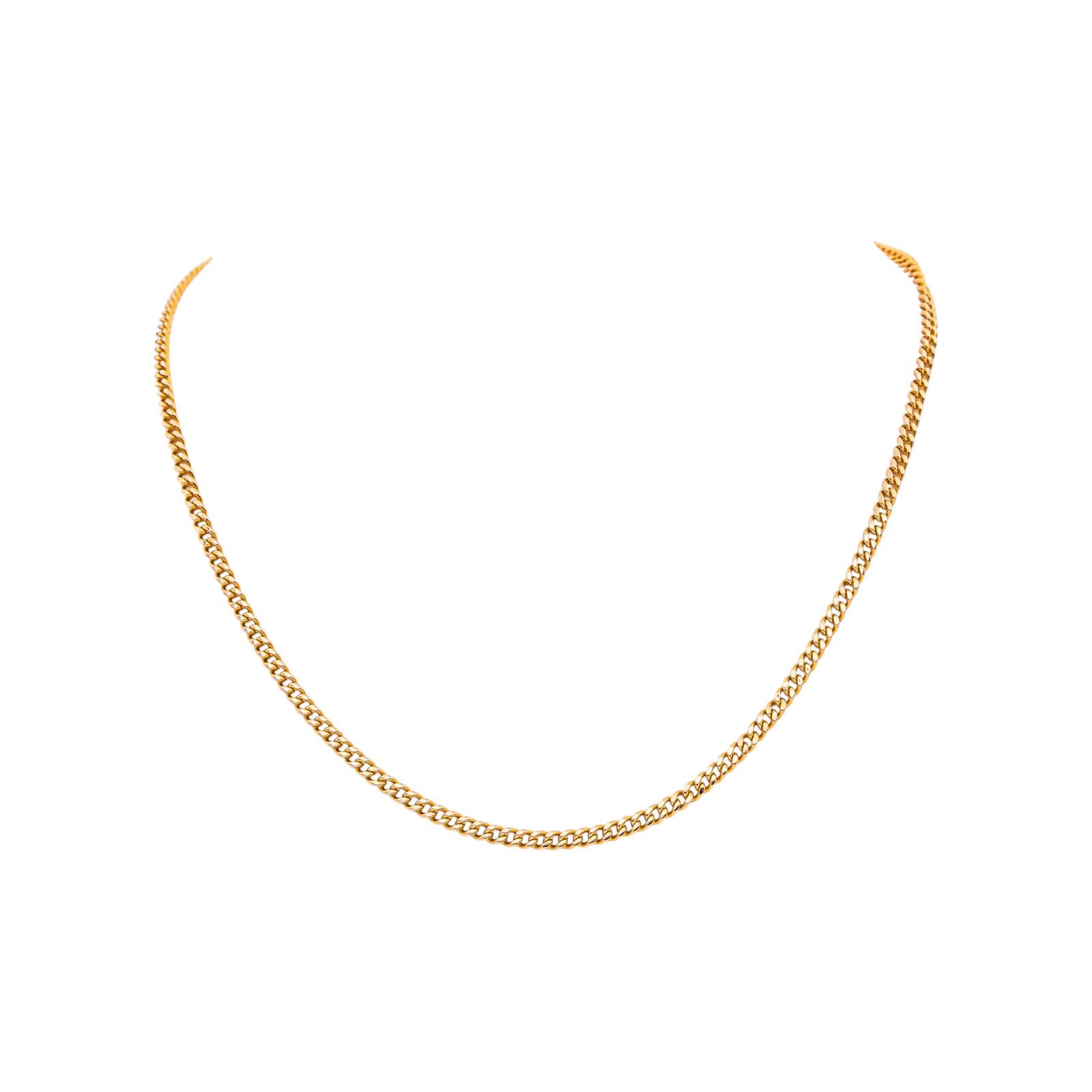 Collier Maille gourmette Or rose