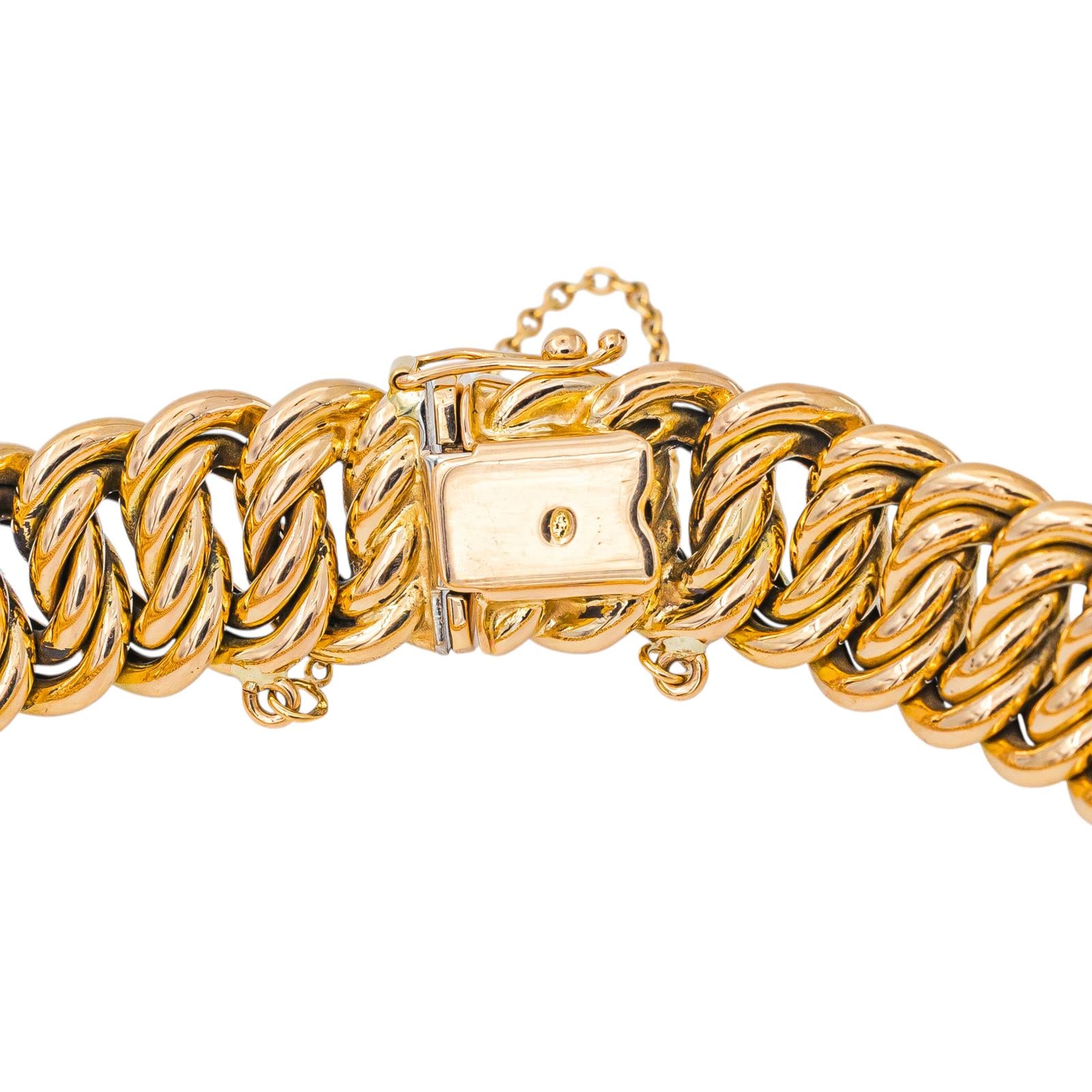 Rose gold American Link Bracelet