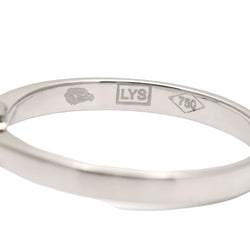 White Gold Solitaire Ring with Diamond