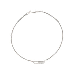 Messika Collier Move Or blanc Diamant